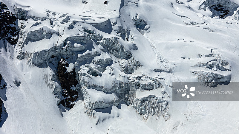 玻利维亚 拉巴斯 Glaciar Ventanani 冰川图片素材