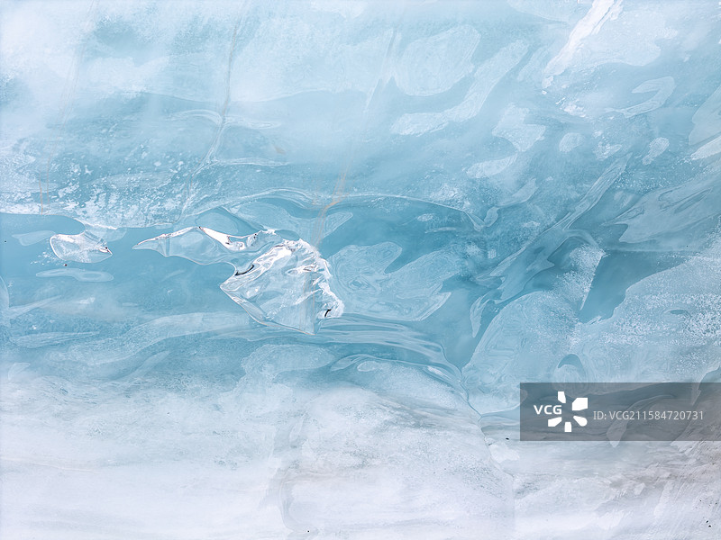 玻利维亚 拉巴斯 Glaciar Ventanani 冰川图片素材