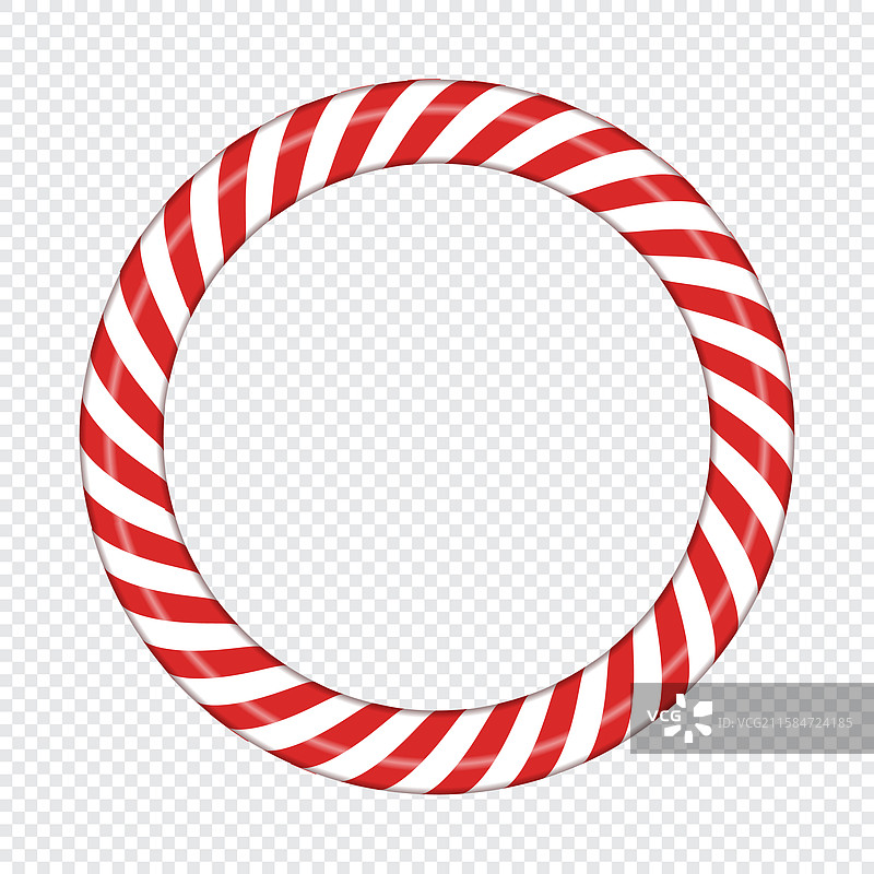 红白相间的糖果手杖框架图片素材