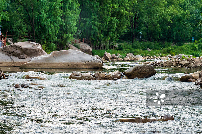野三坡龙门天关景区—摩崖石刻风光图片素材