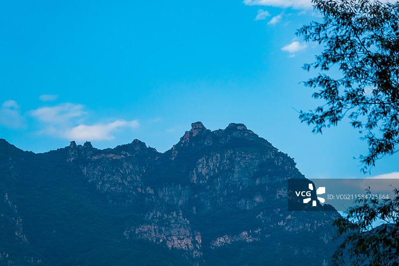 野三坡龙门天关景区—摩崖石刻风光图片素材