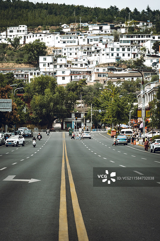 甘肃 天水 伏羲庙 香火图片素材
