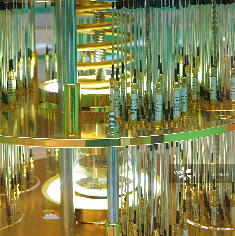 “祖冲之二号”超导量子计算原型机图片素材