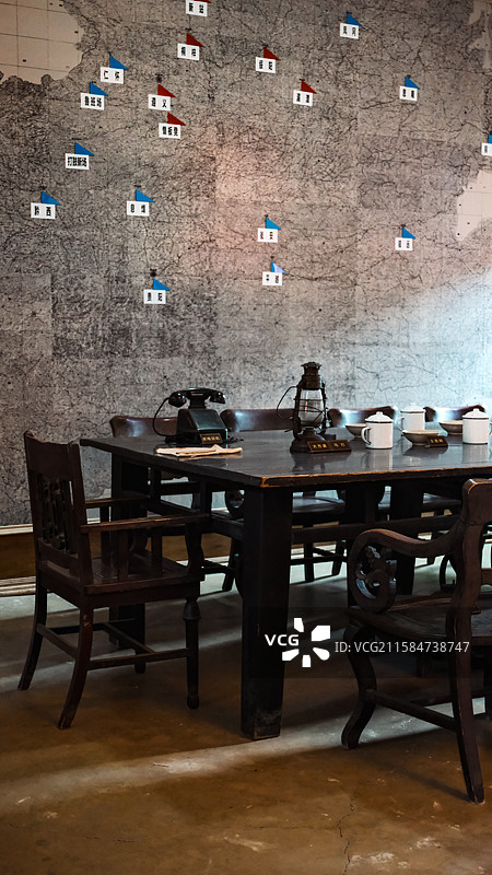 遵义会议会议桌图片素材