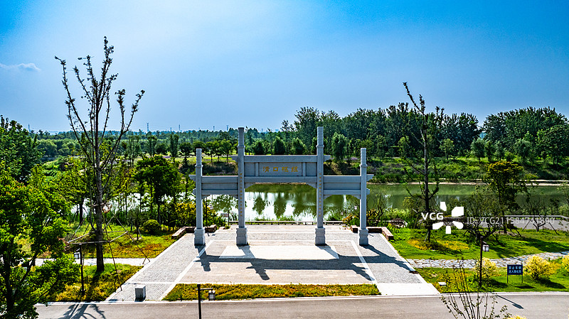淮安市淮阴区大运河清口枢纽遗址码头三闸遗址图片素材