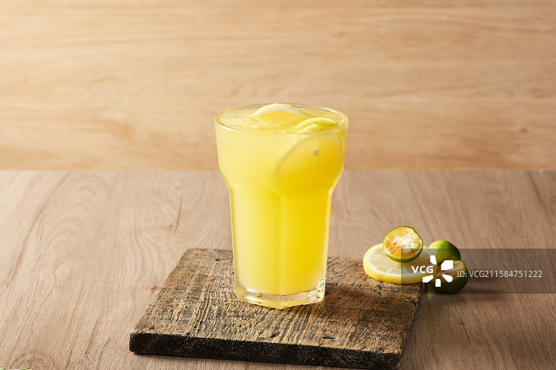 金桔柠檬茶图片素材