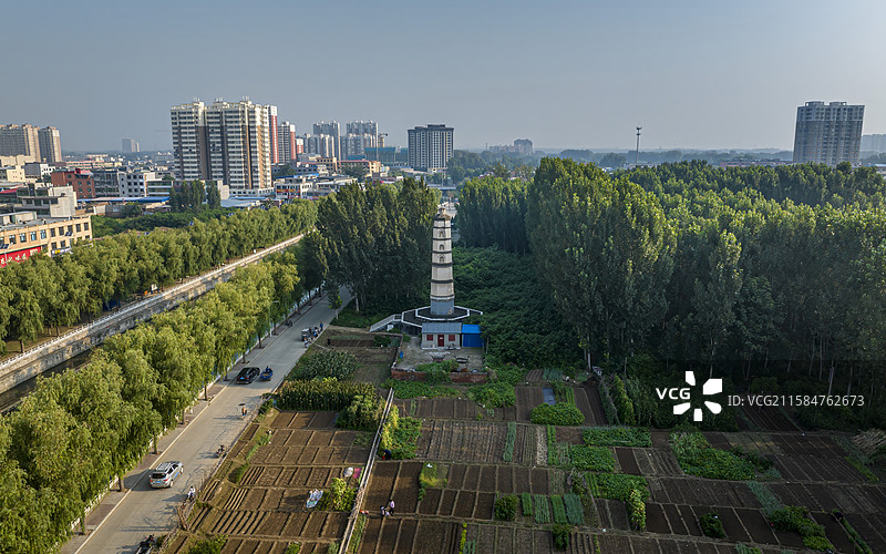 河北省保定市曲阳县文昌塔图片素材