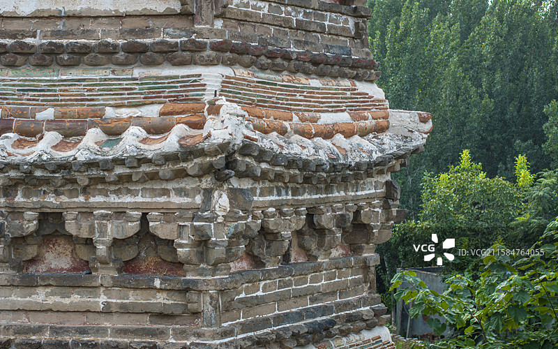 河北省保定市顺平县腰山镇伍侯塔图片素材