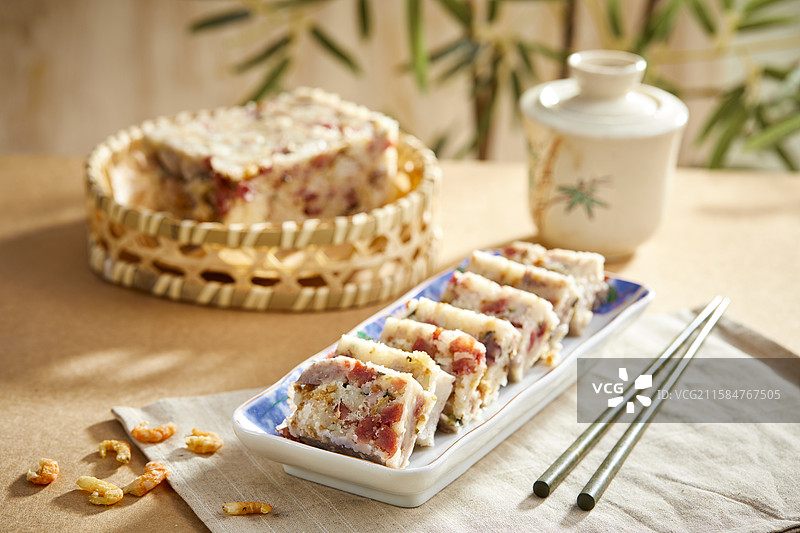 广式芋头糕图片素材