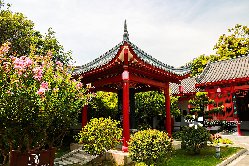 湖北荆州张居正故居风景图片素材