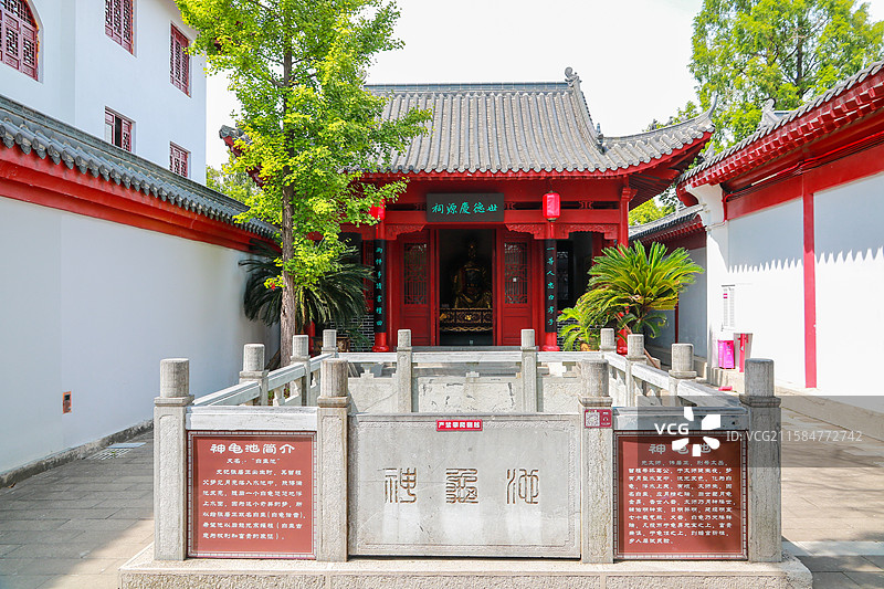 湖北荆州张居正故居风景图片素材