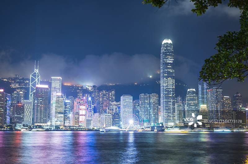 香港 维多利亚港 鲤鱼门 太平山 丽港城 观塘 中环 油尖旺图片素材