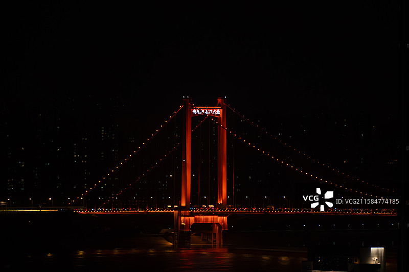 鹦鹉洲长江大桥图片素材