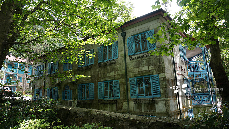 江西省九江市庐山风景区：美庐山庄图片素材