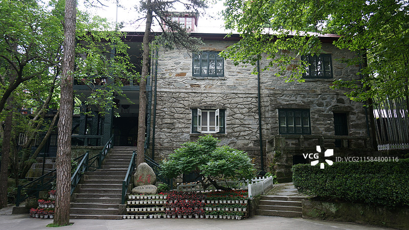 江西省九江市庐山风景区：美庐图片素材