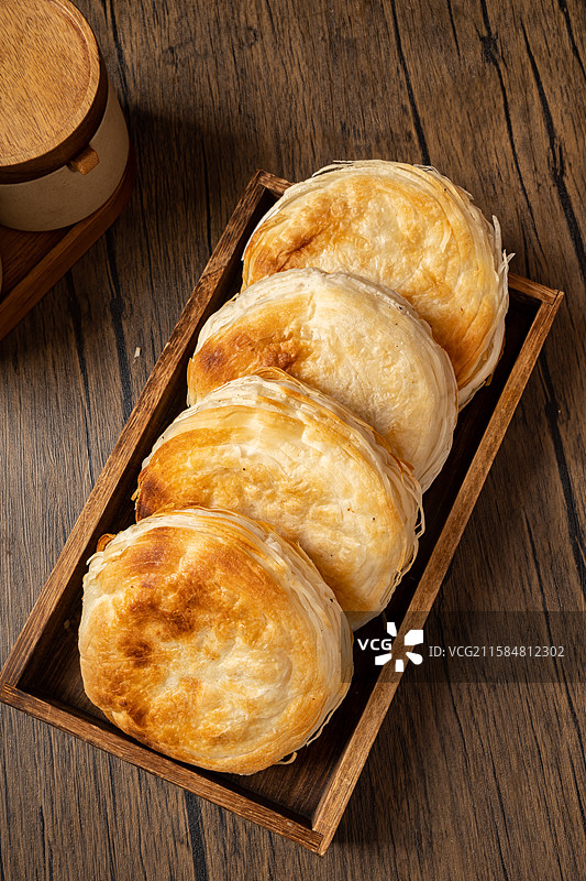 老潼关肉夹馍饼胚图片素材