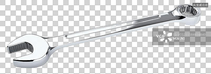 【AI数字艺术】开口梅花两用扳手图片素材