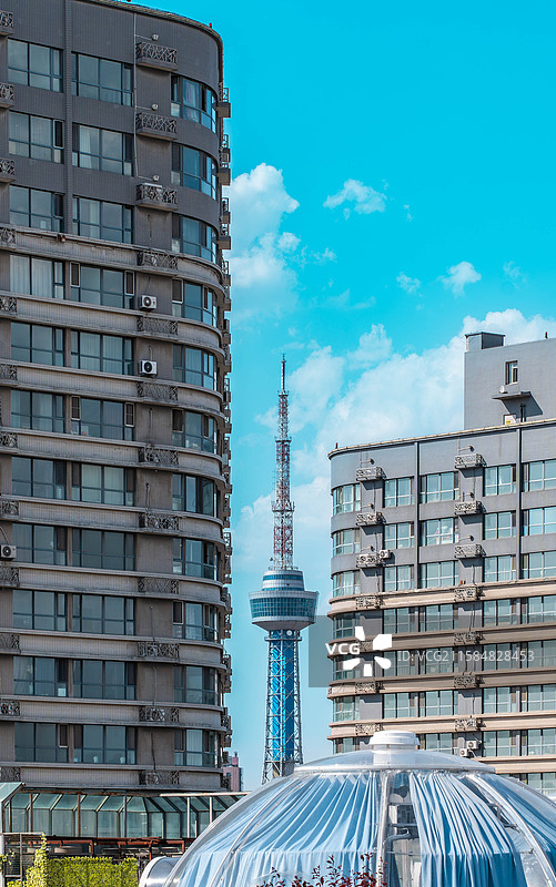 长春天际线/电视台/南湖/华润图片素材