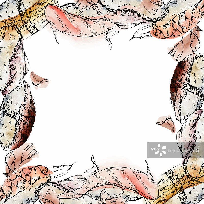 传统日本料理握寿司配生鱼片图片素材