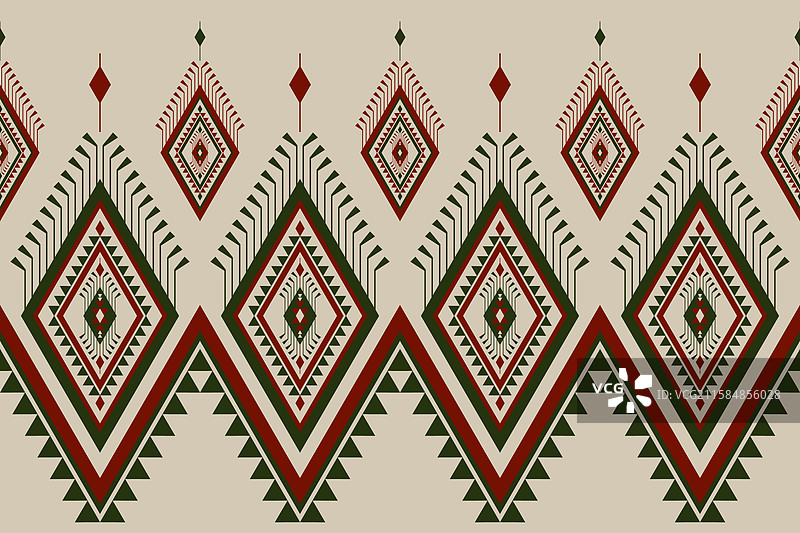 阿兹特克民族图案传统几何形状图片素材