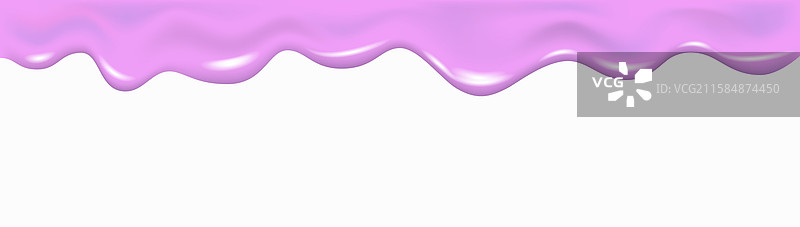 紫色釉糖浆奶油酱或油漆滴落图片素材