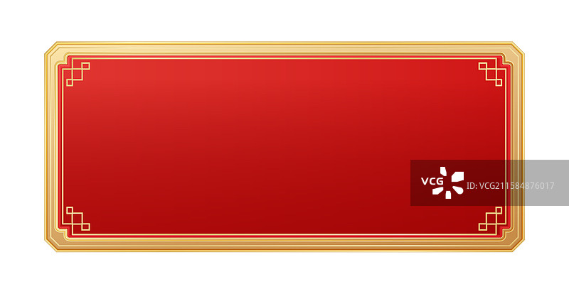 传统喜庆背景框插图图片素材