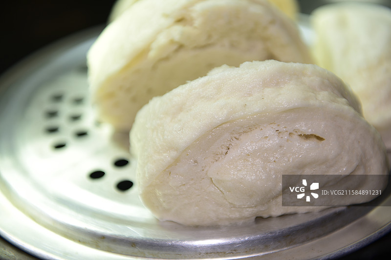 食品美食馒头面食图片素材