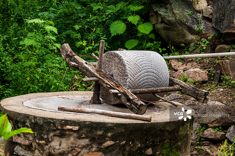 野三坡龙门天关景区—蔡树庵，明长城脚下的小山村图片素材