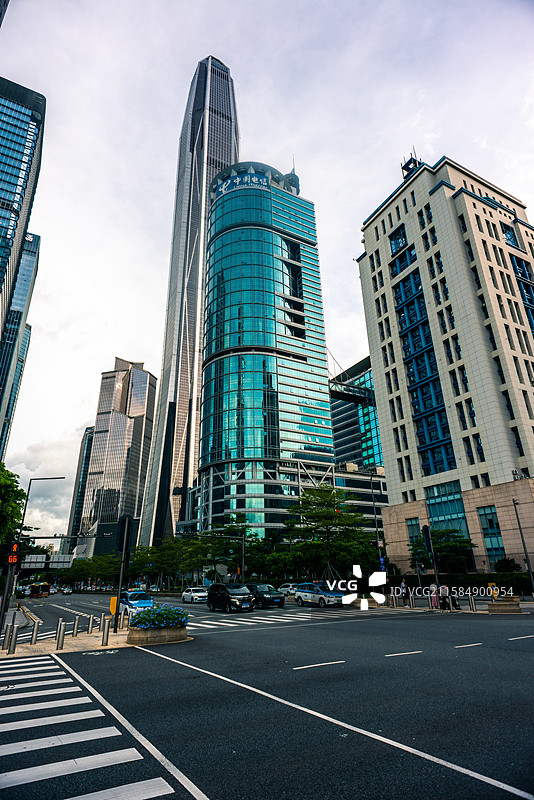 深圳福田区嘉里建设广场平安金融中心深圳节日大道益田路卓越时代福华路大中华国际交易广场金田路图片素材