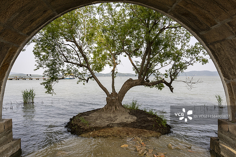 江苏无锡鼋头渚太湖美景图片素材