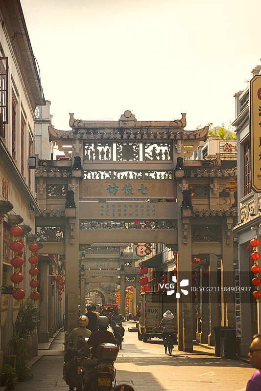 潮州古城：古韵遗风里的时光画卷图片素材