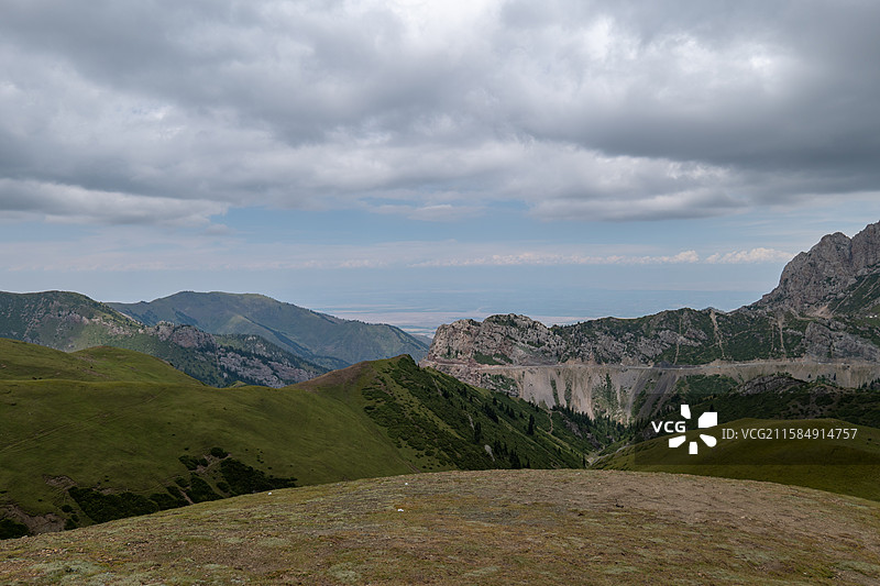 伊昭公路安格列特达坂图片素材