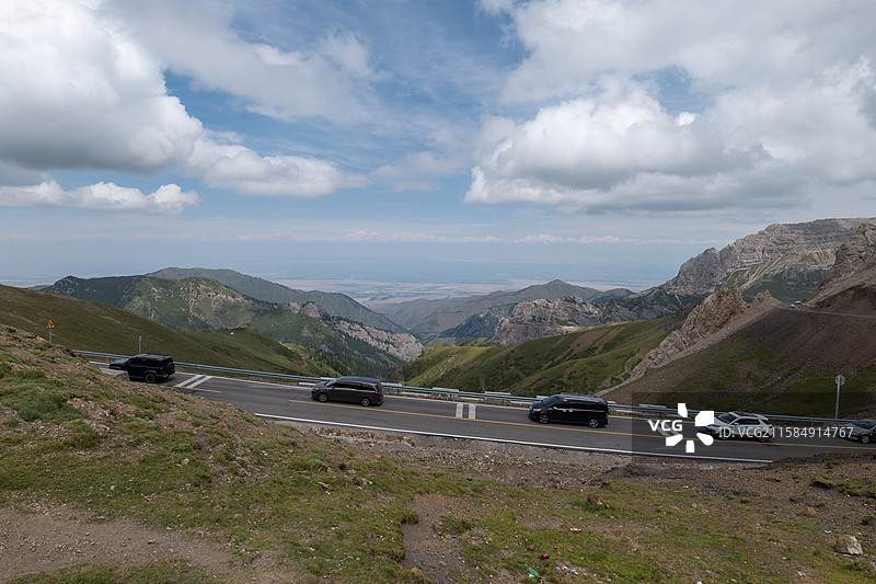 伊昭公路安格列特达坂图片素材