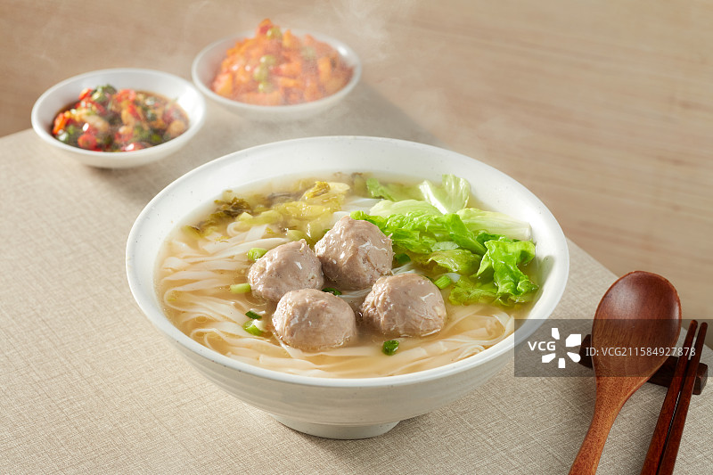 牛肉丸粿条图片素材