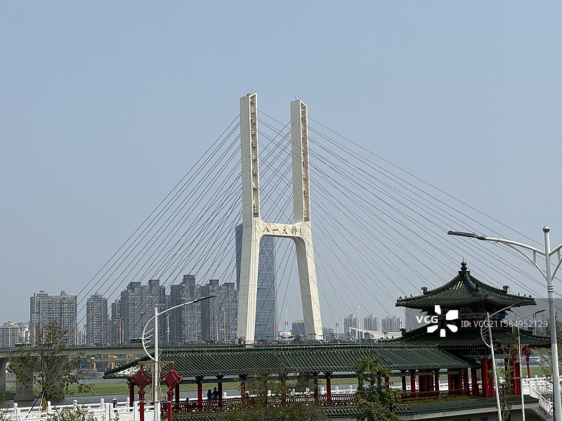 江西南昌八一大桥图片素材