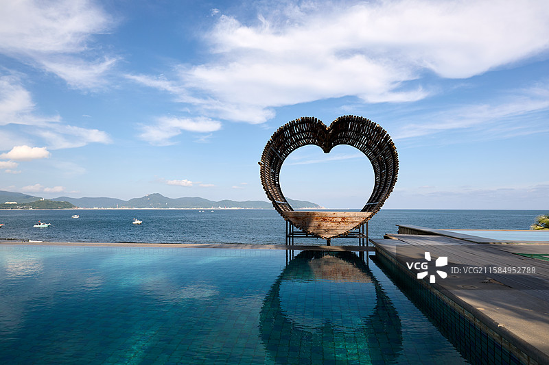 三亚风光小东海摄影基地空镜头图片素材