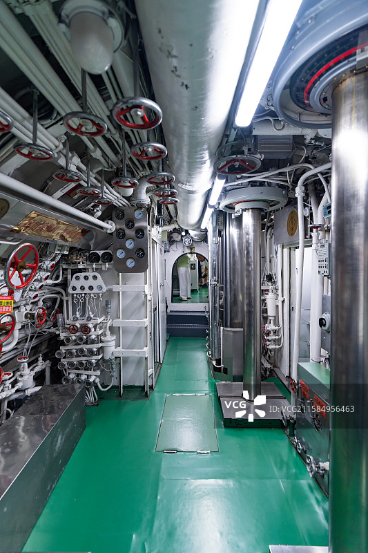 潜艇内部结构（合法拍摄）图片素材