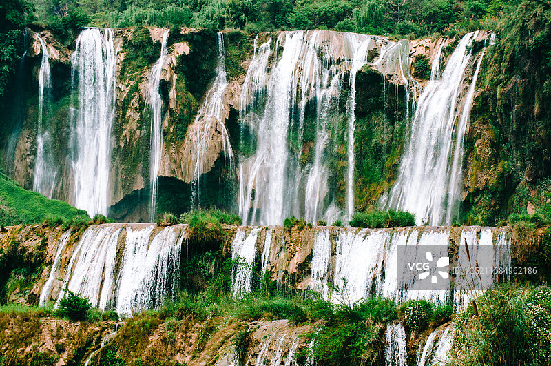 罗平九龙瀑布图片素材