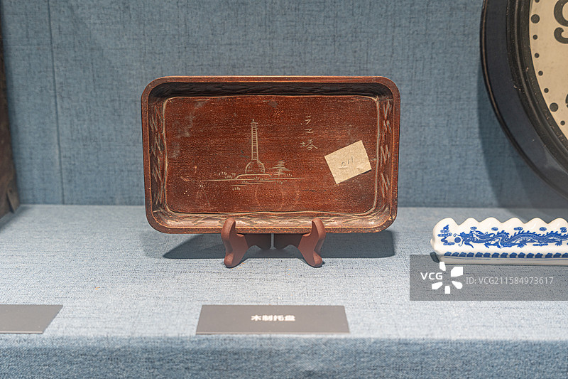 吉林大栗子溥仪宣召退位旧址图片素材