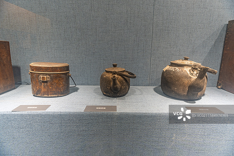 吉林大栗子溥仪宣召退位旧址图片素材