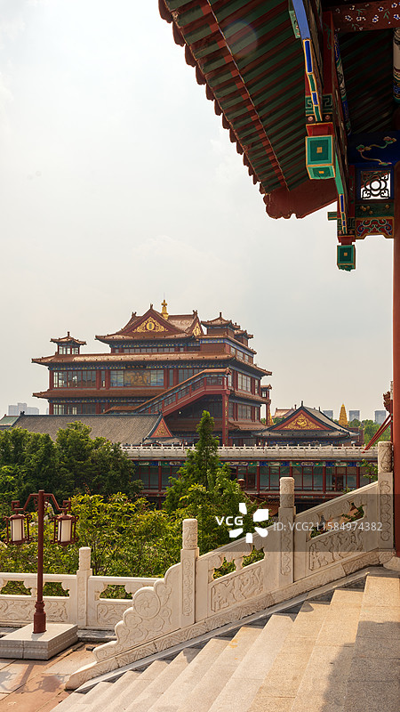 廊坊香河天下第一城景点建筑风光图片素材