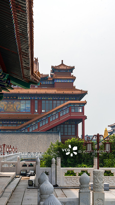 廊坊香河天下第一城景点建筑风光图片素材
