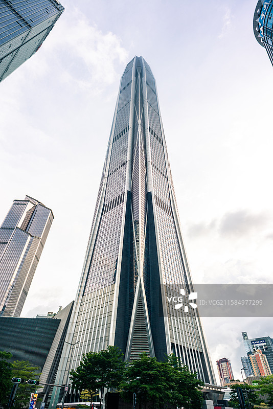 深圳福田区嘉里建设广场平安金融中心深圳节日大道益田路卓越时代福华路大中华国际交易广场金田路图片素材