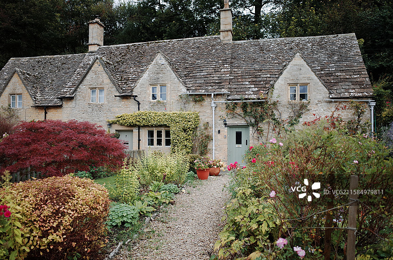 英国科茨沃尔德拜伯里BILBURY图片素材