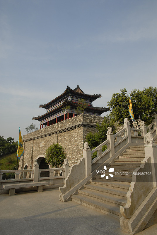 南京城墙兴中门图片素材