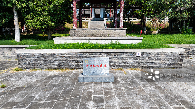 淮安市淮阴区大运河清口枢纽遗址枚乘书院图片素材