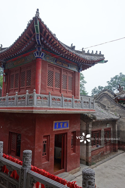 河南省焦作市修武县云台山：万善寺多宝阁图片素材