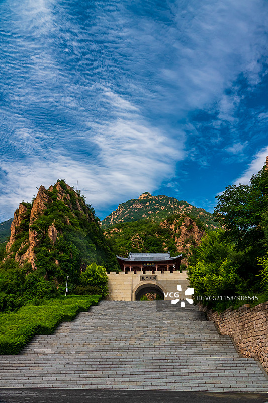 野三坡龙门天关景区—官帽山图片素材