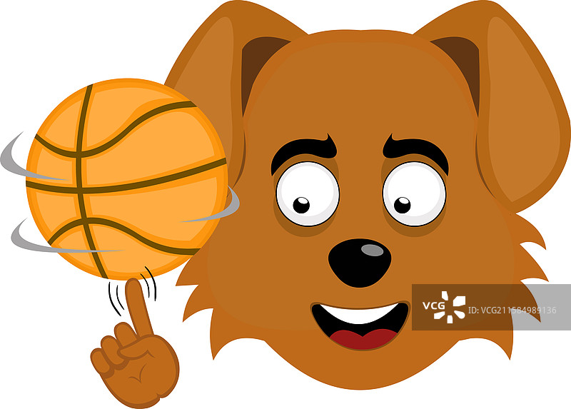 狗球篮球图片素材