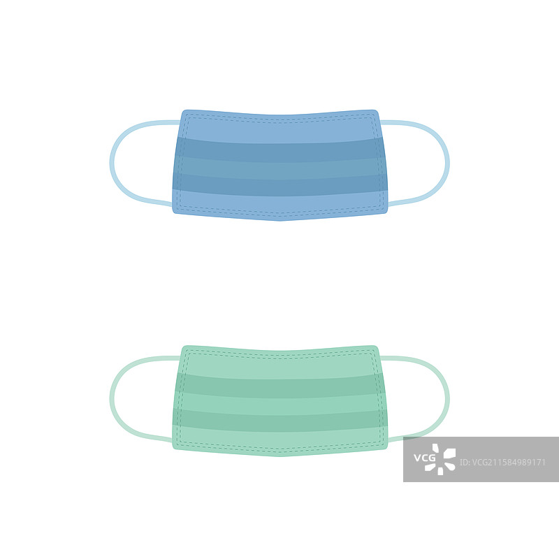 医用外科口罩可提供保护图片素材
